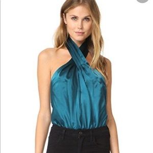Amanda uprichard silk halter neck top